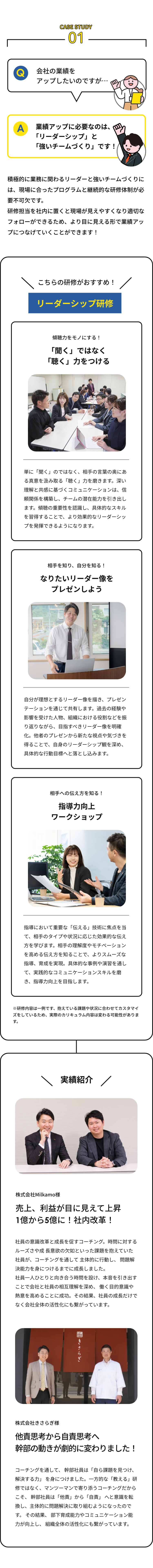 会社の業績をアップしたいのですが…